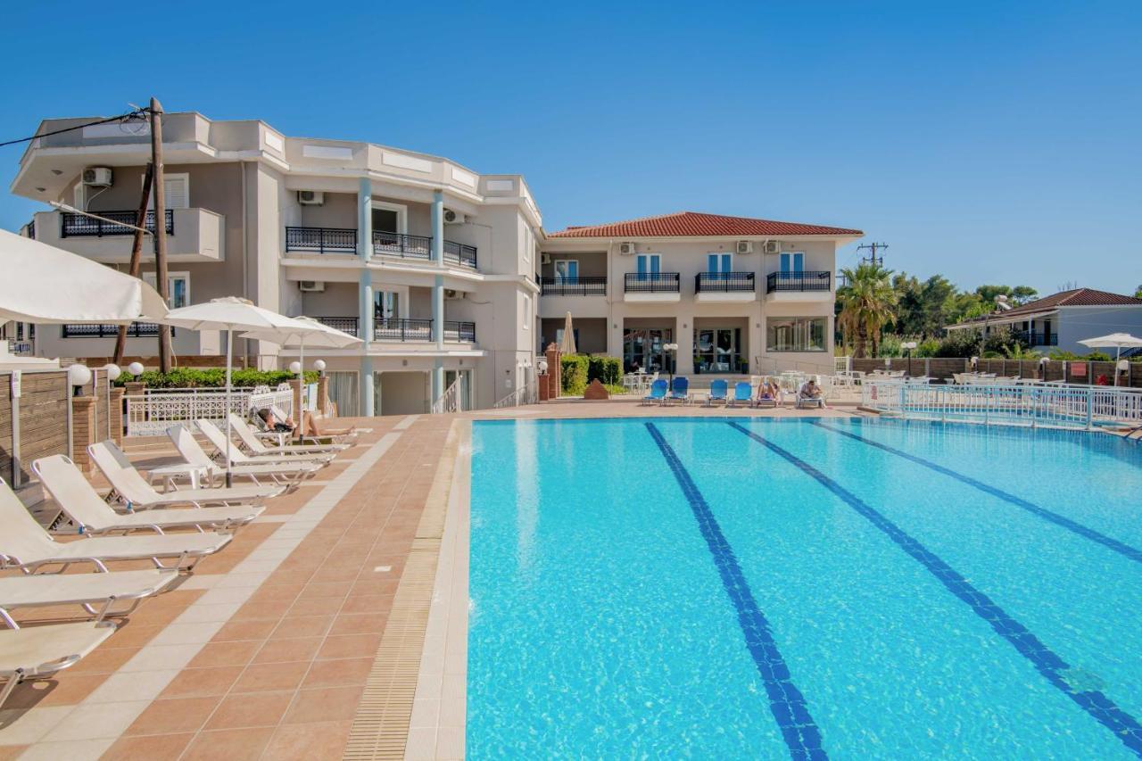 Karras Hotel Лаганас Экстерьер фото