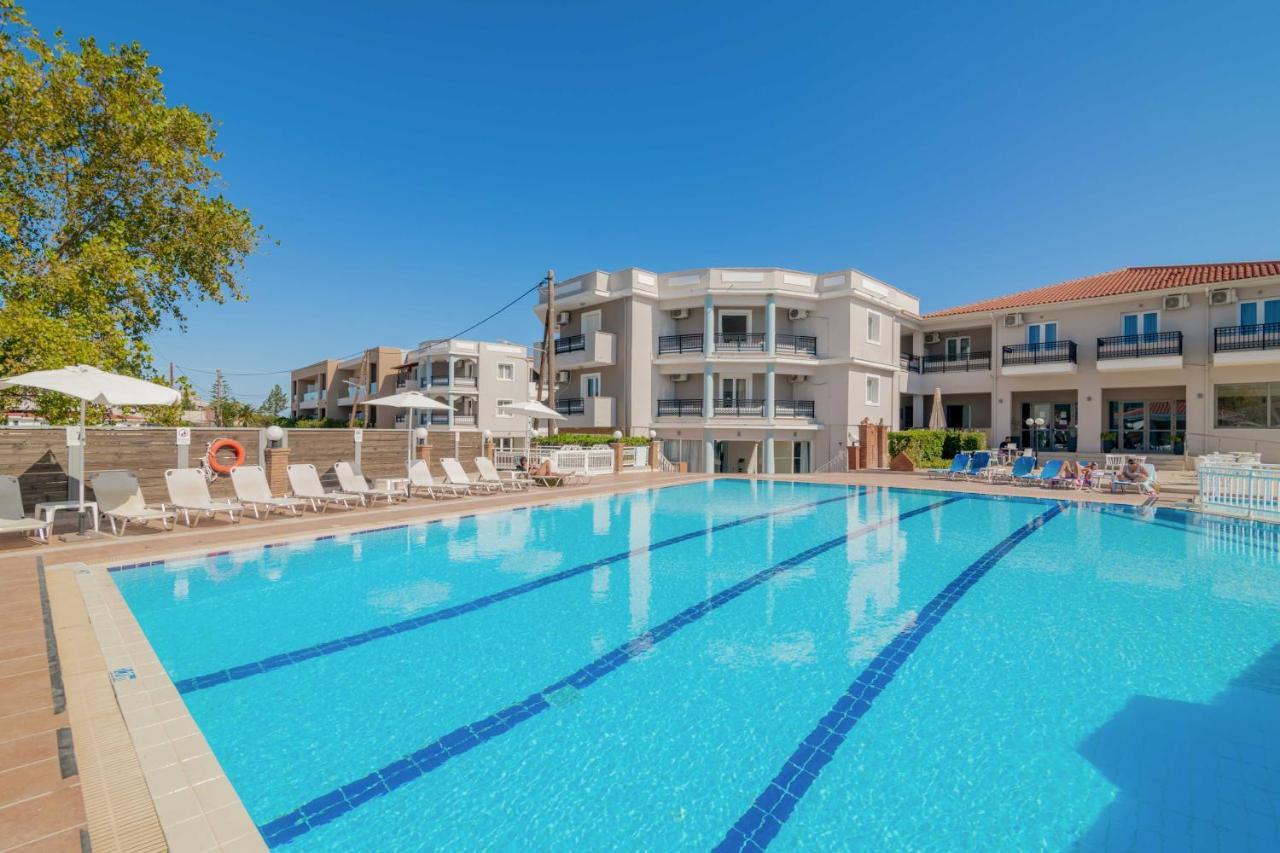 Karras Hotel Лаганас Экстерьер фото
